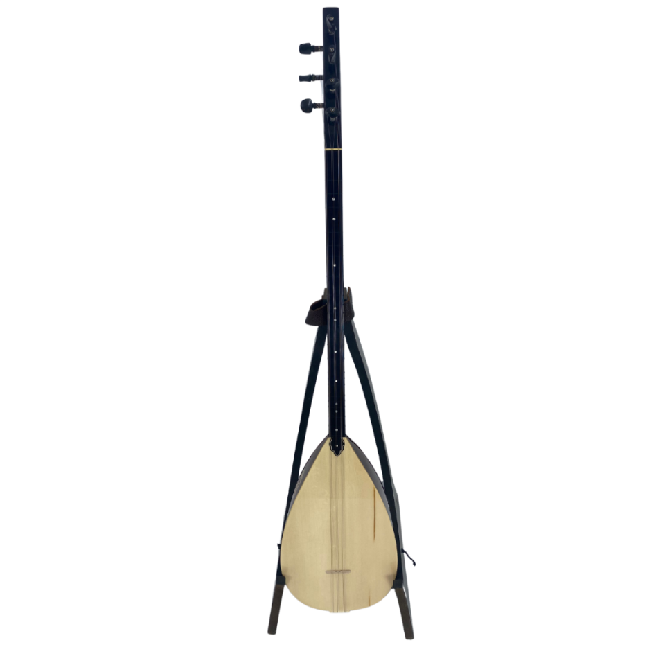 Uzun Sap Profesyonel Bağlama (40.5 Boy Ardıç)
