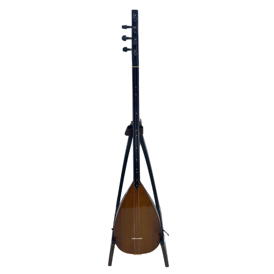 Uzun Sap Profesyonel Bağlama (40 Boy Ardıç)