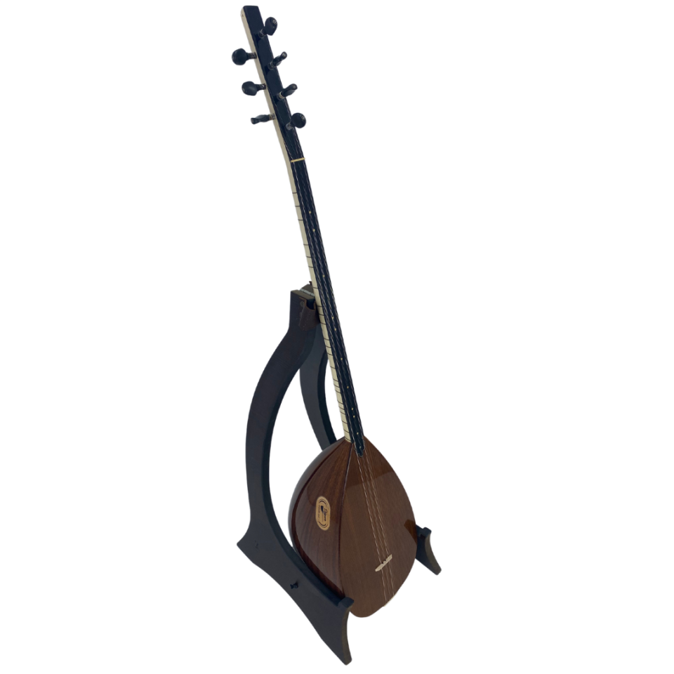 Uzun Sap Profesyonel Bağlama (40 Boy Maun)