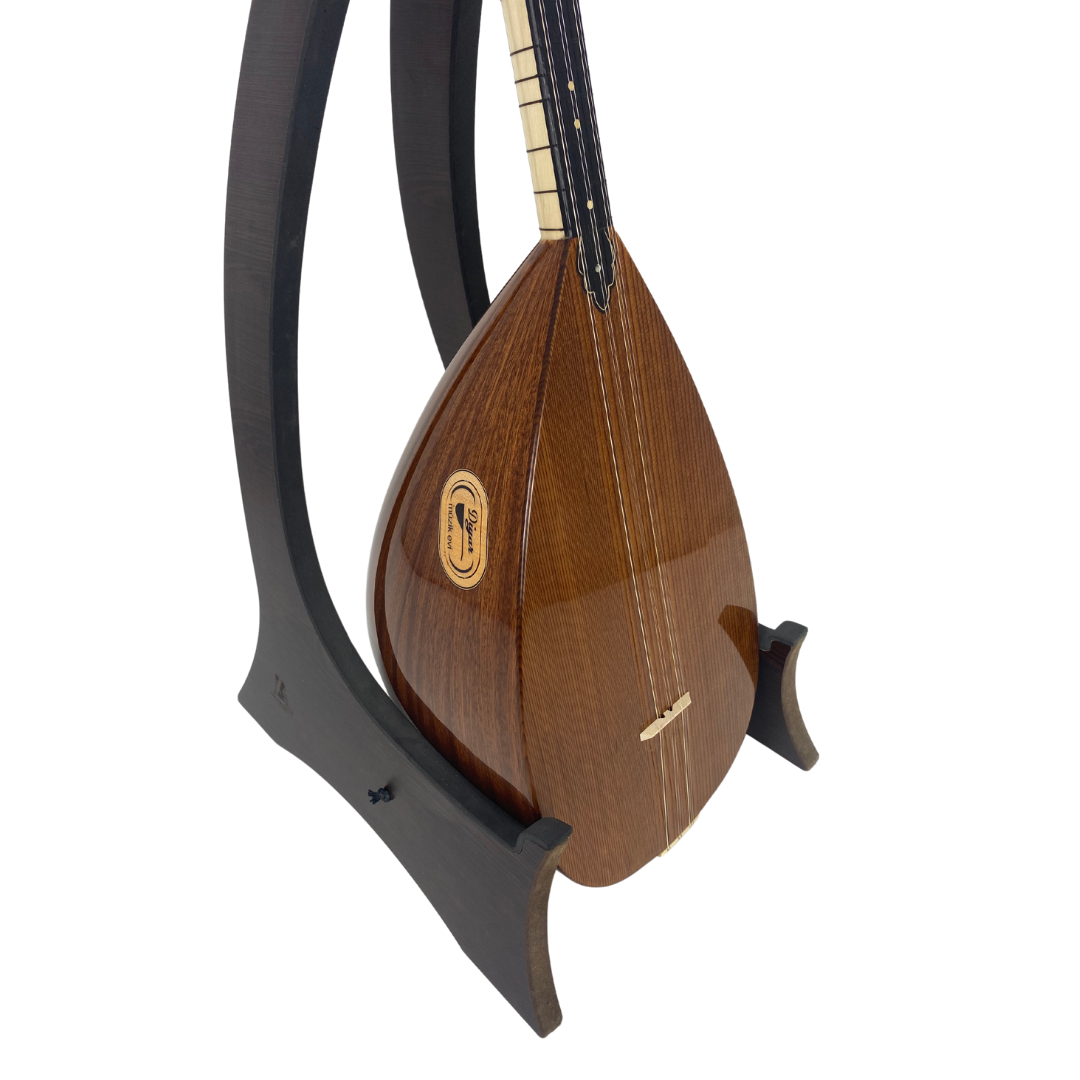 Uzun Sap Profesyonel Bağlama (40 Boy Maun)