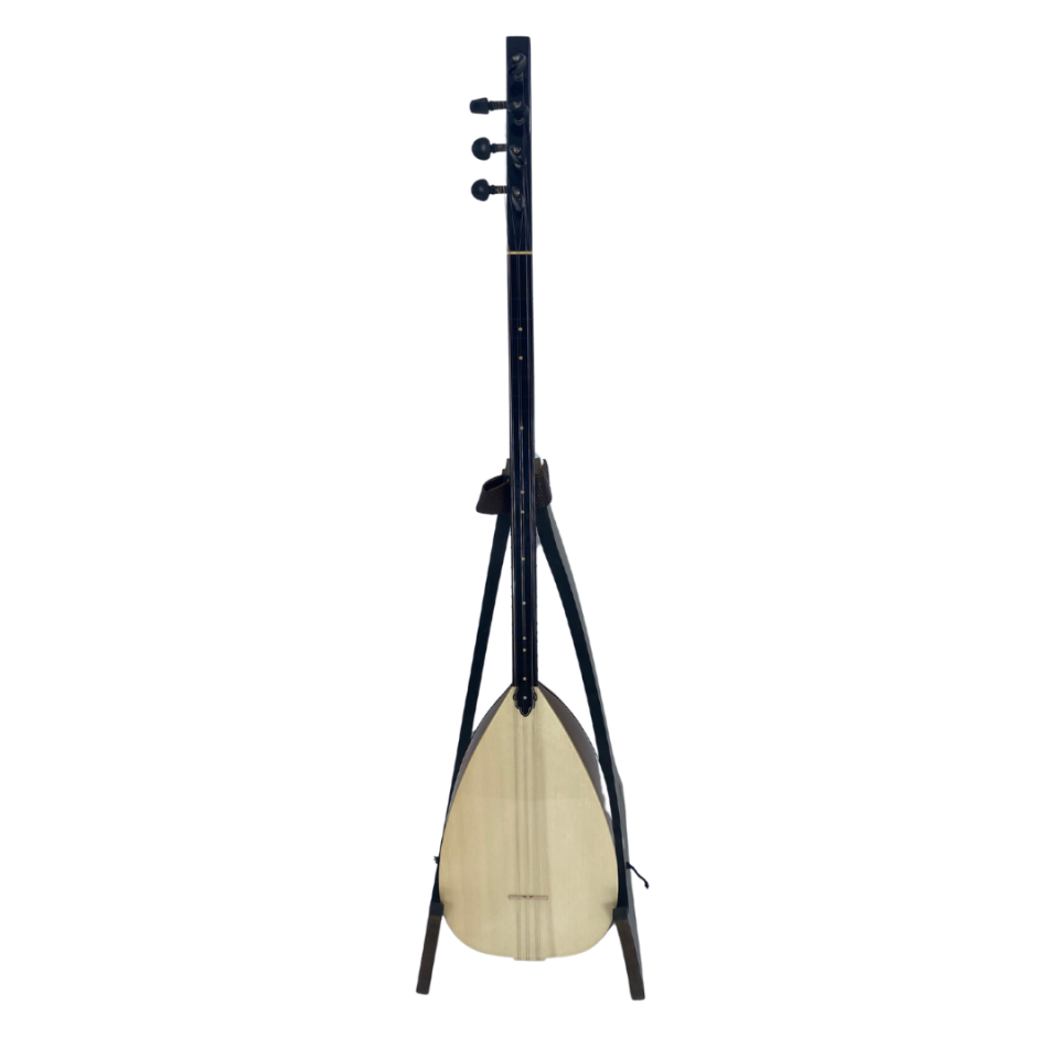 Uzun Sap Profesyonel Bağlama (40.5 Boy Maun)-1