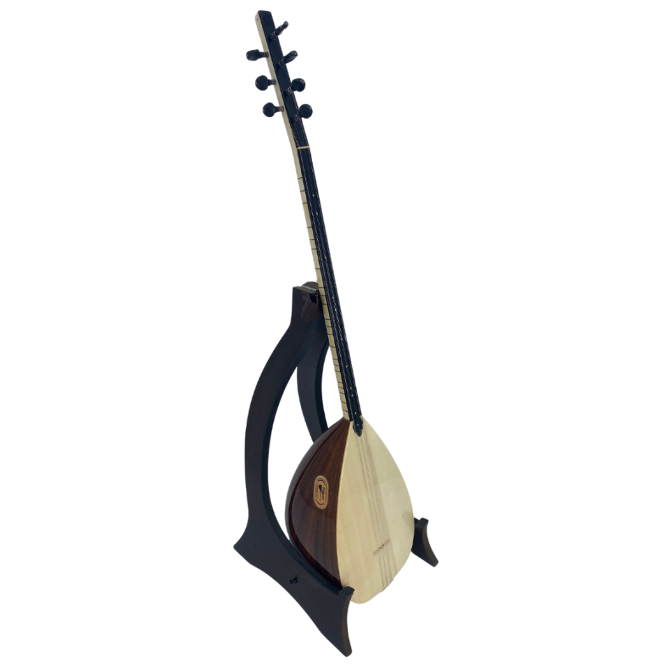 Uzun Sap Profesyonel Bağlama (40.5 Boy Maun)-1