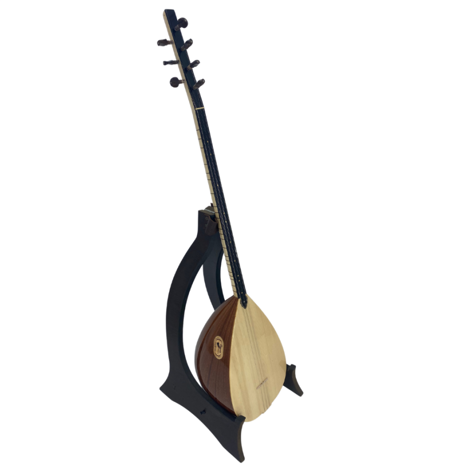 Uzun Sap Profesyonel Bağlama (40 Boy Maun)-2
