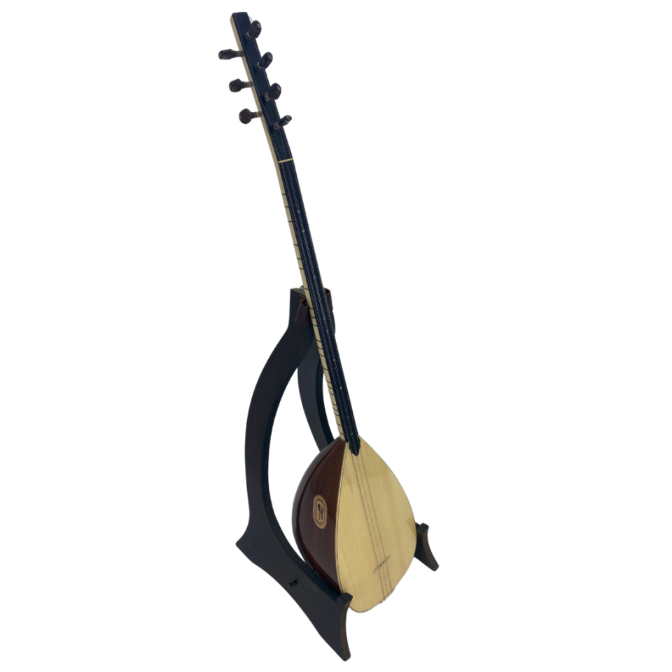 Uzun Sap Profesyonel Bağlama (40 Boy Maun)-4