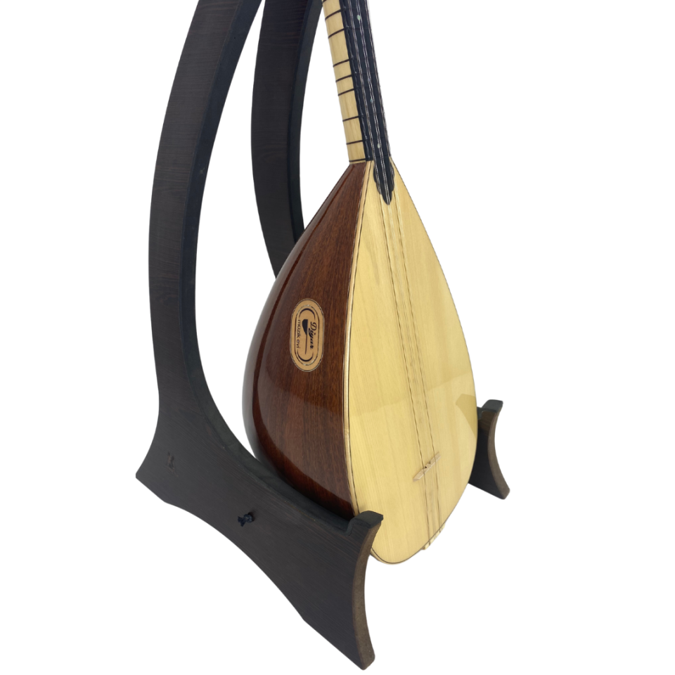 Uzun Sap Profesyonel Bağlama (40 Boy Maun)-4