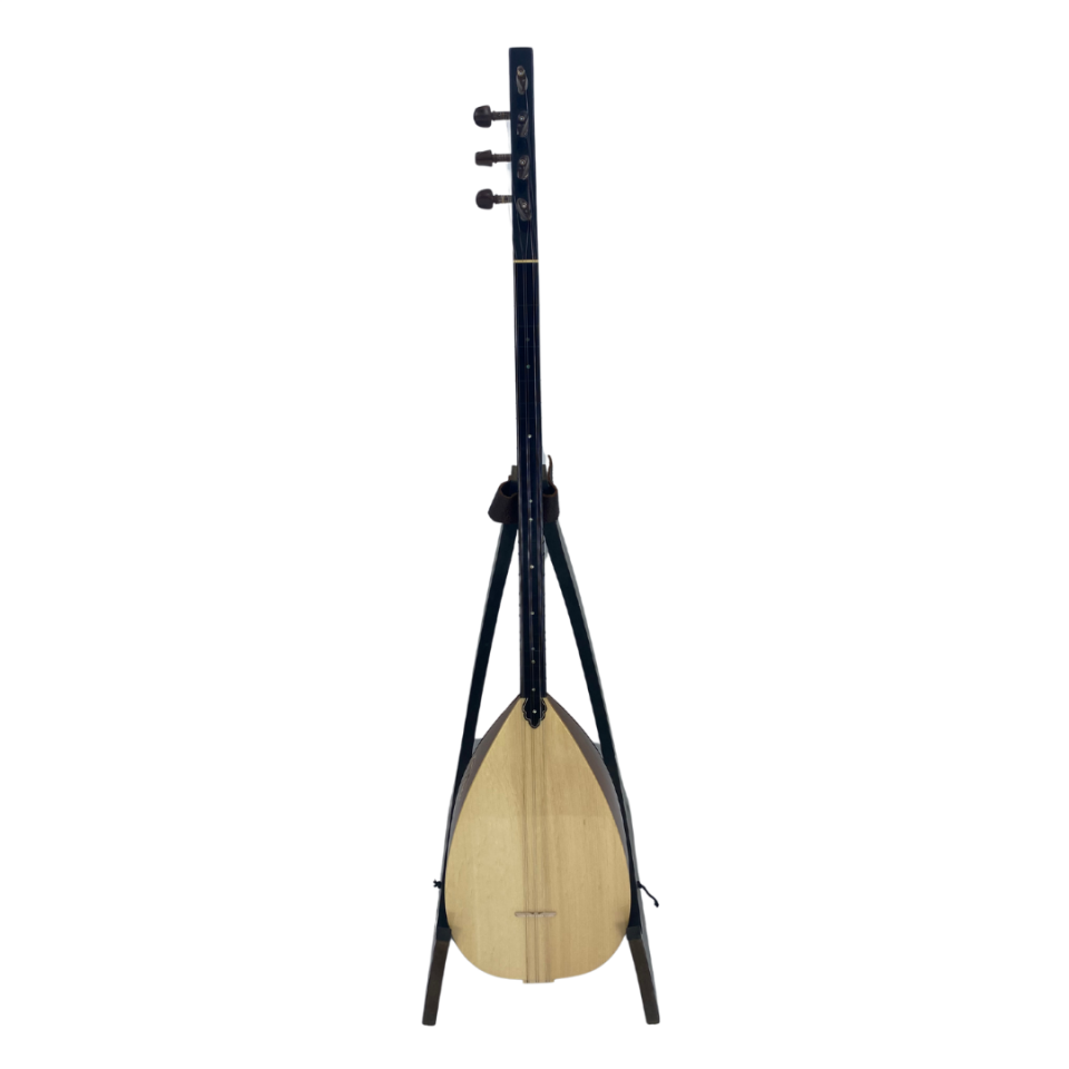 Uzun Sap Profesyonel Bağlama (40 Boy Maun)-5