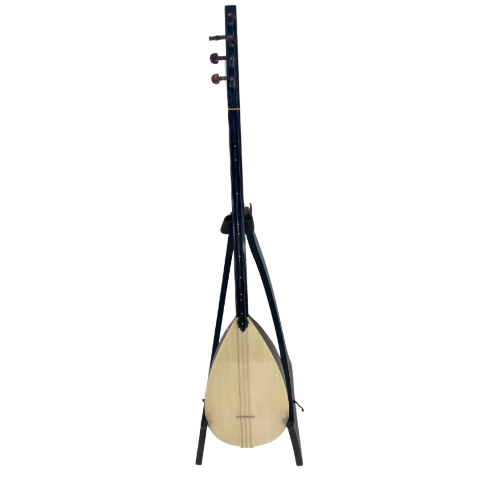 Uzun Sap Profesyonel Bağlama (40 Boy Maun)