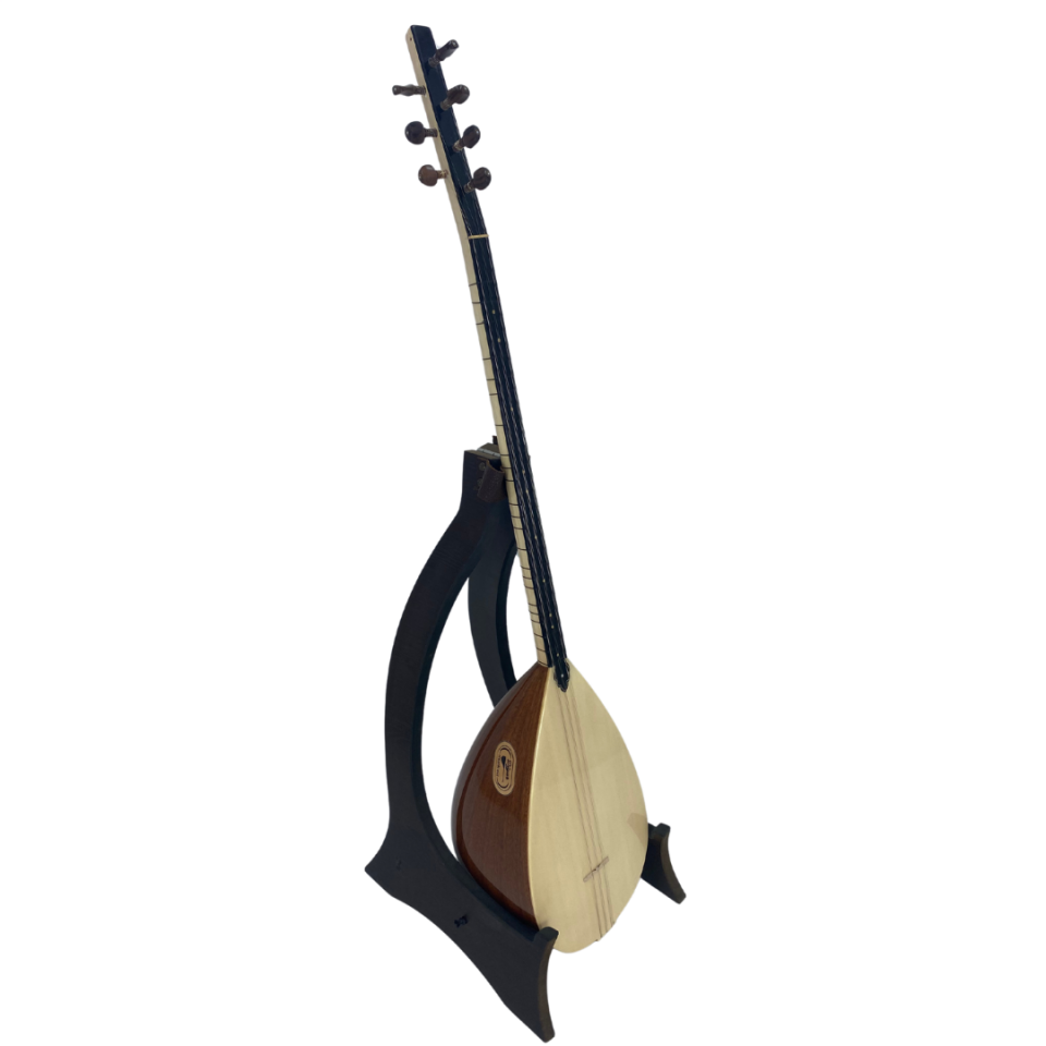Uzun Sap Profesyonel Bağlama (40 Boy Maun)