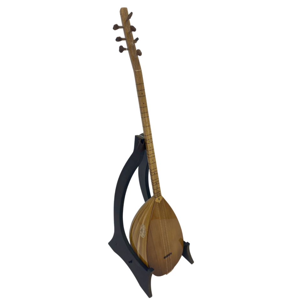 Uzun Sap Yarı Profesyonel Bağlama (41.5 Boy Dut)