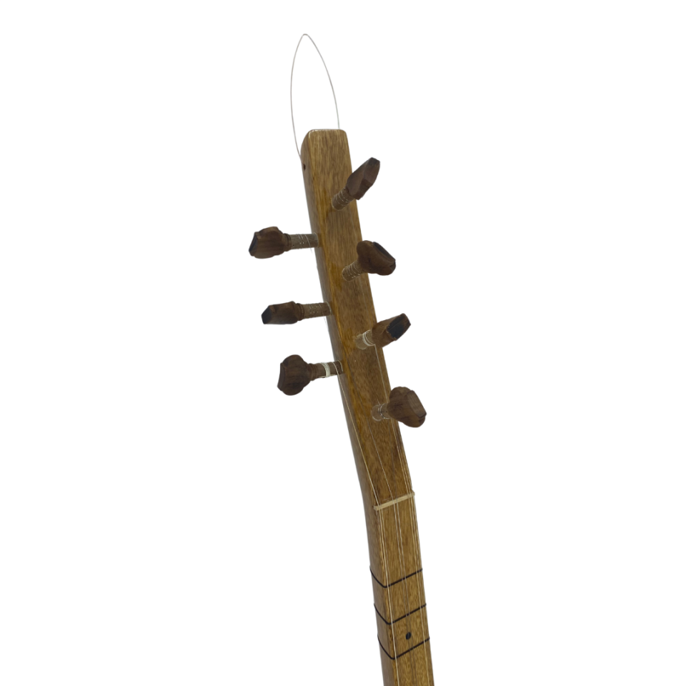 Uzun Sap Yarı Profesyonel Bağlama (41.5 Boy Dut)