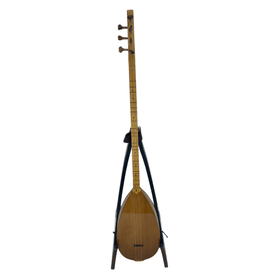 Uzun Sap Yarı Profesyonel Bağlama (41.5 Boy Dut)