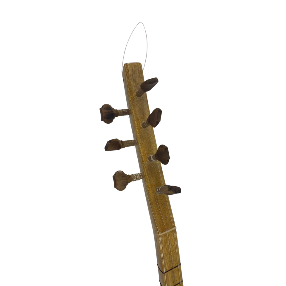 Uzun Sap Yarı Profesyonel Bağlama (41.5 Boy Dut)