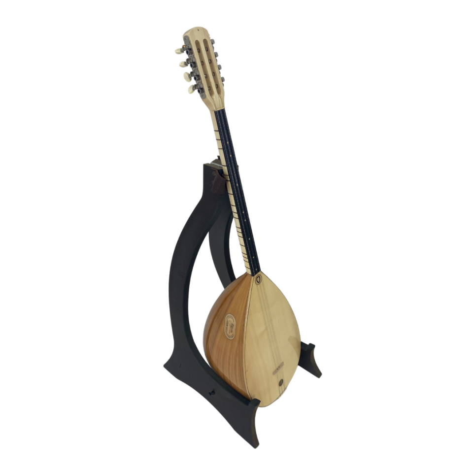 Kısa Sap Profesyonel Bağlama (40.5 Boy Gitar Burgulu Ceviz)