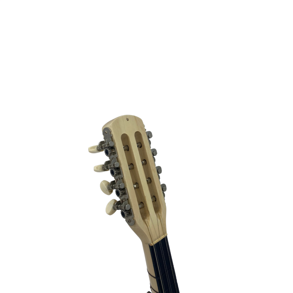 Kısa Sap Profesyonel Bağlama (40.5 Boy Gitar Burgulu Ceviz)