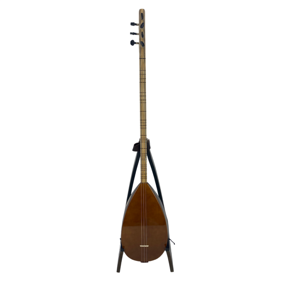 Yarı Profesyonel Uzun Sap Divan Bağlama (45 Boy Ceviz)