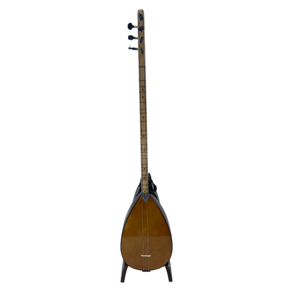 Uzun Sap Yarı Profesyonel Bağlama (40.5 Boy Ceviz)