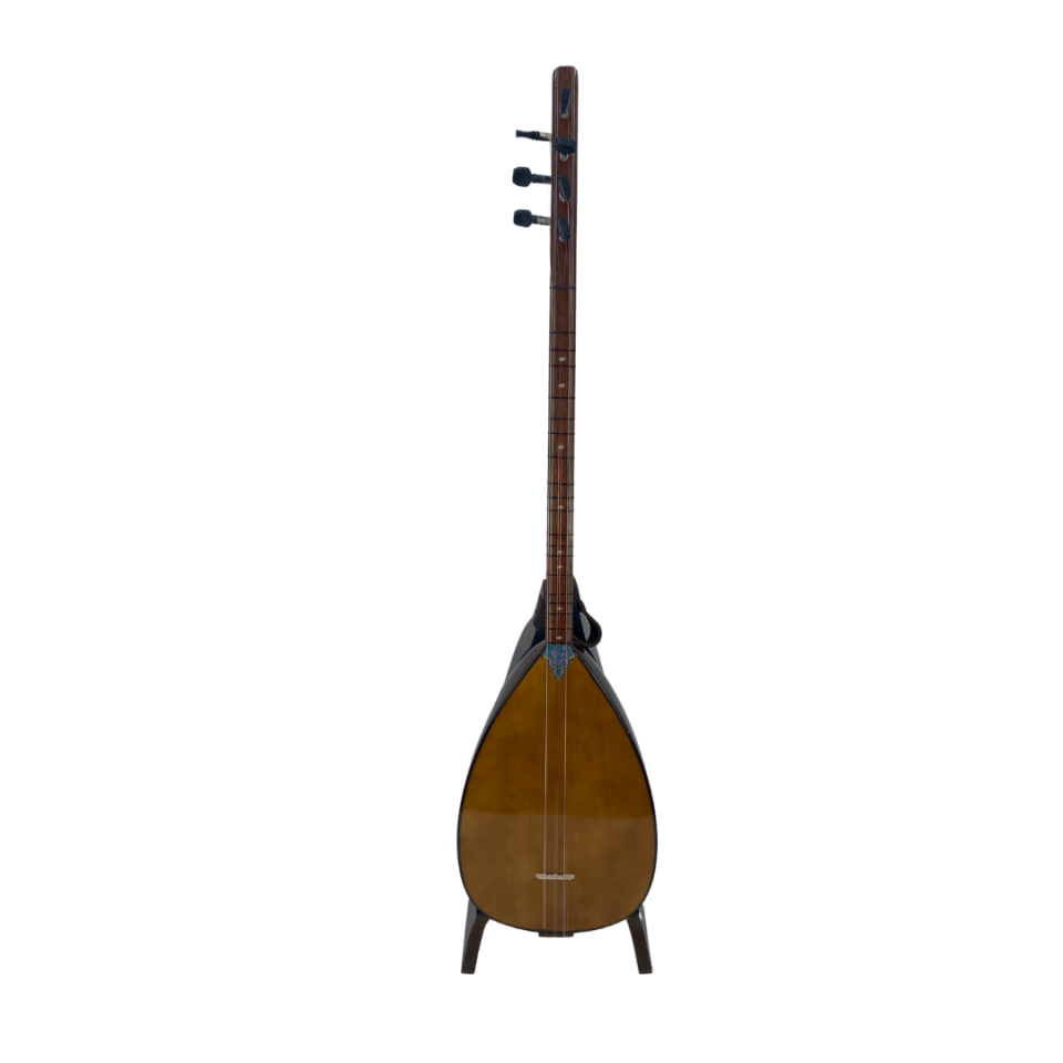 Kısa Sap Yarı Profesyonel Bağlama (40.5 Boy Ceviz)