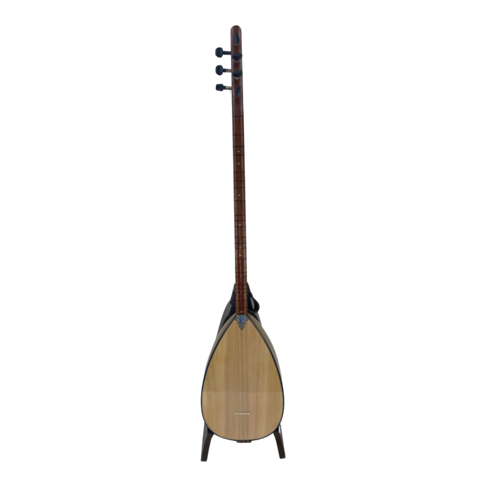 Uzun Sap Yarı Profesyonel Bağlama (40 Boy Dut)