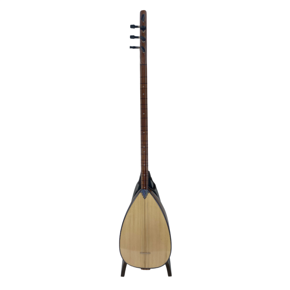 Uzun Sap Yarı Profesyonel Bağlama (40 Boy Maun)