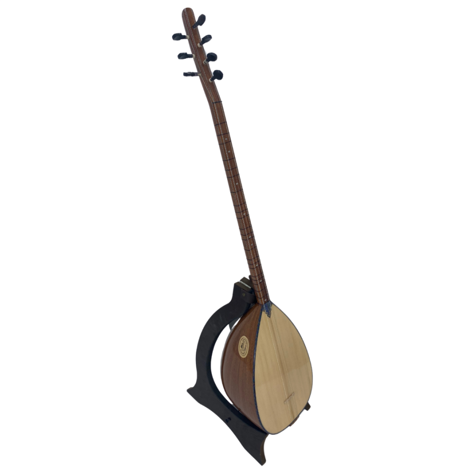 Uzun Sap Yarı Profesyonel Bağlama (40 Boy Maun)