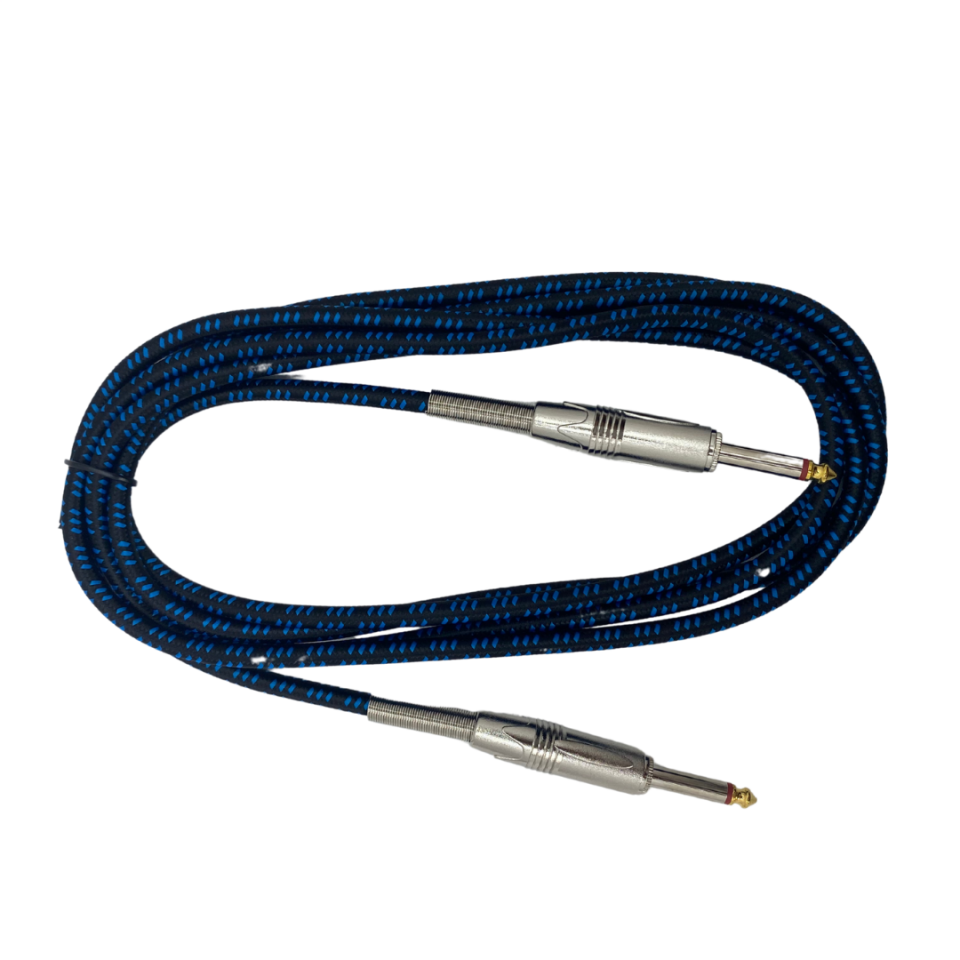 Enstrüman Jack Kablosu 3 Metre (4 Renk)