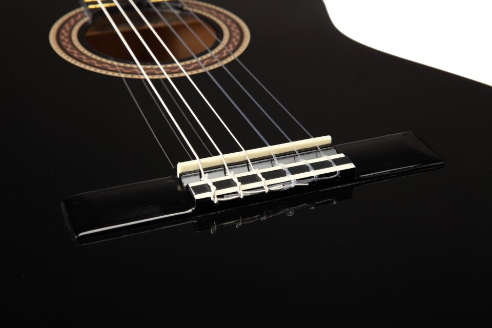 Valencia Elektro Klasik Gitar - VC104TCEBK