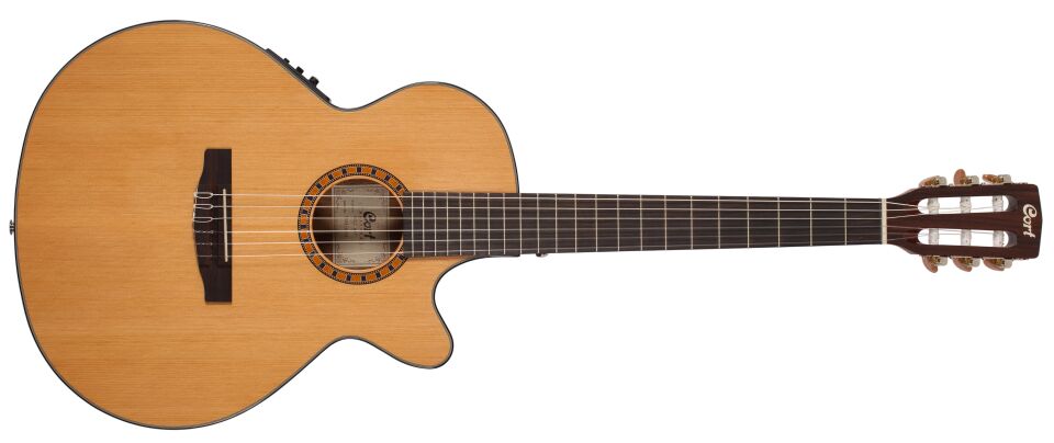 Cort Elektro Klasik Gitar - CEC7-NAT